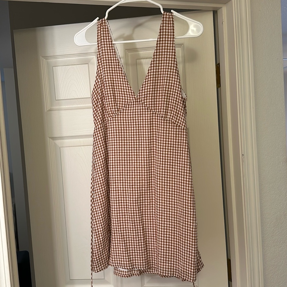Rhythm Lola Check Mini Dress
